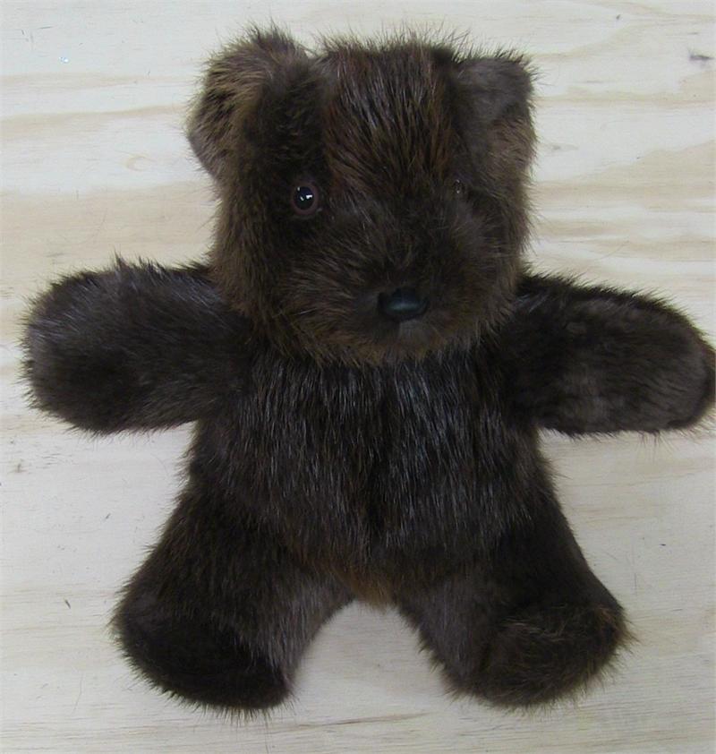 real fur teddy bear