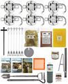 PcsOutdoors Deluxe Coyote Trapping Starter Kit (24 Pieces) USA Made Kit